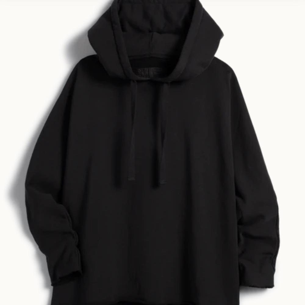Frank and Eileen Kane Capelet hoodie in navy size small
